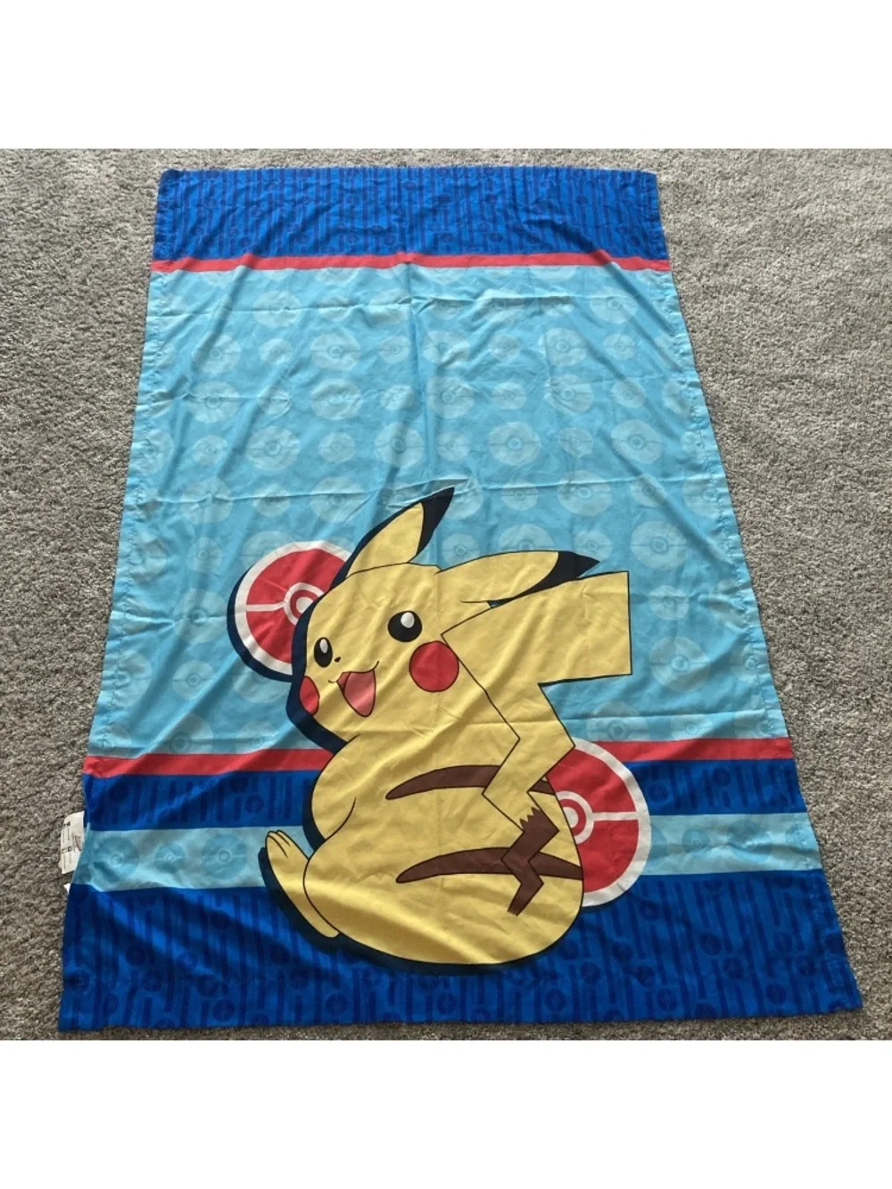Pokemon Curtains 2 Panel with Tie Backs. 64 x 41